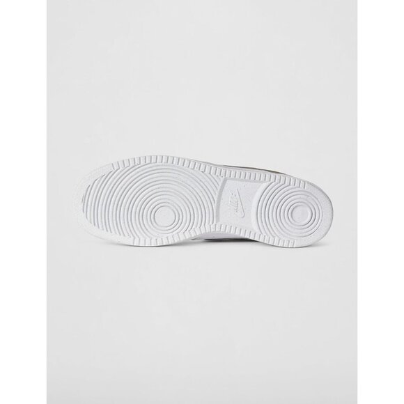 Nike Men Court Vision Low Next Nature Sneakers Casual Lace Up Shoes-White/Olive - Picture 3 of 7